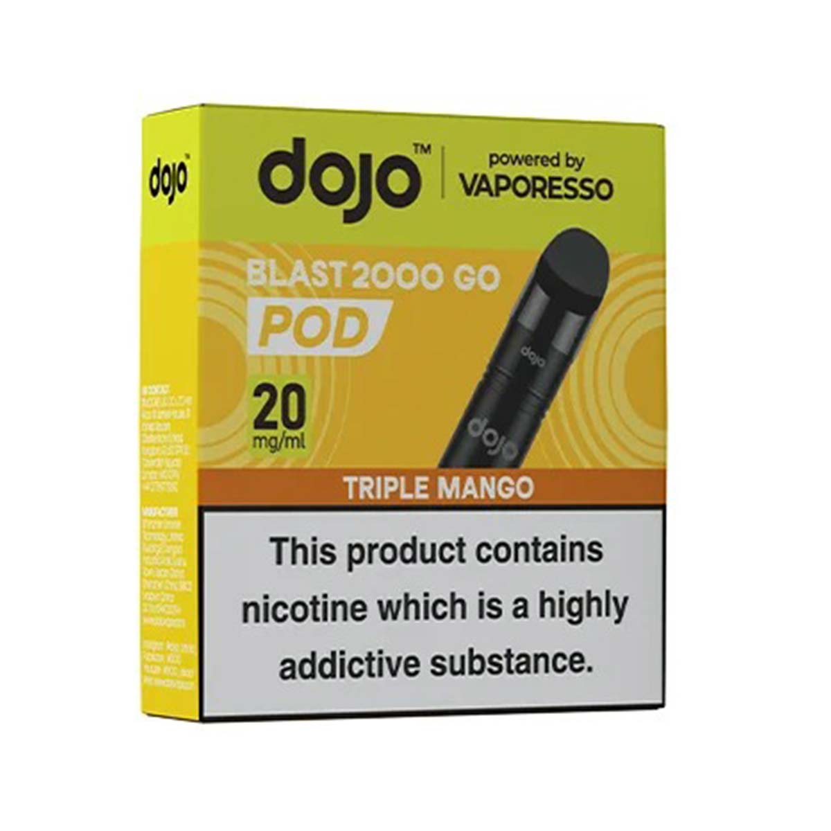 Vaporesso Dojo Blast 2000 Go Prefilled Pod + Refill
