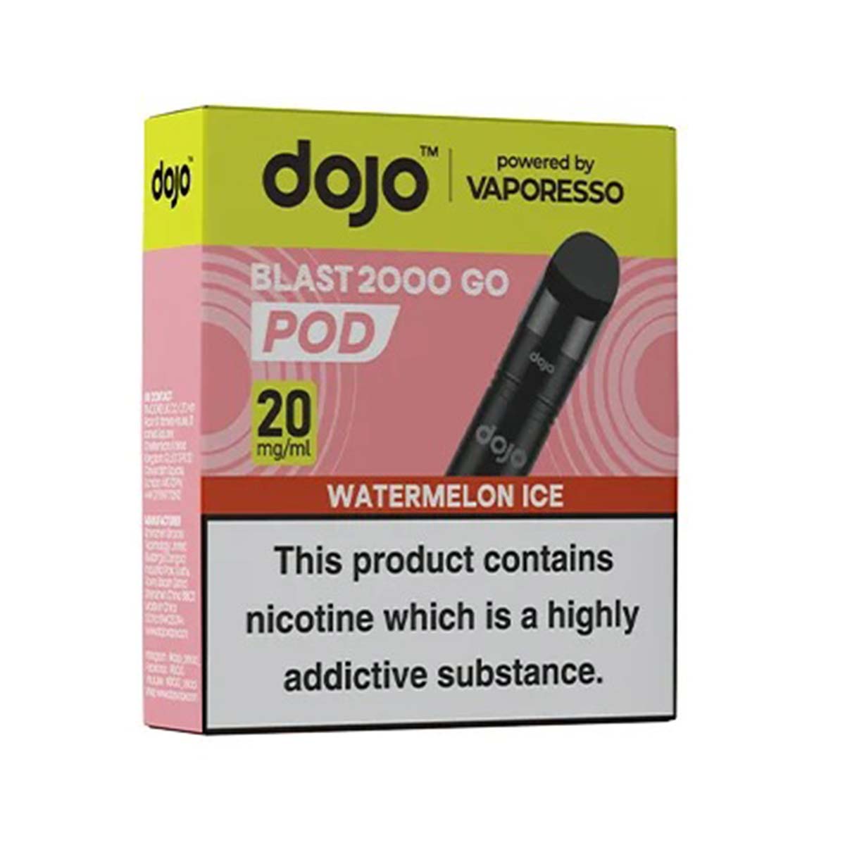Vaporesso Dojo Blast 2000 Go Prefilled Pod + Refill