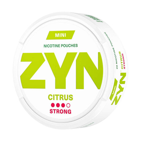 Citrus snus zyn nicotine pouches