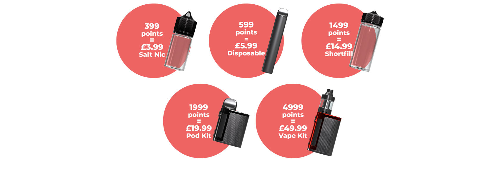 how much are vape points worth