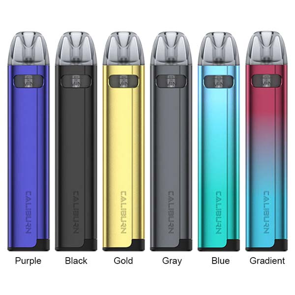 uwell caliburn A2S vape kit Colours
