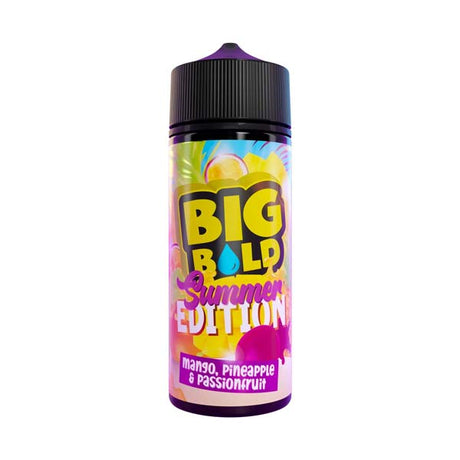 Mango Pineapple & Passionfruit Big Bold Summer Edition shortfill e liquid 100ml