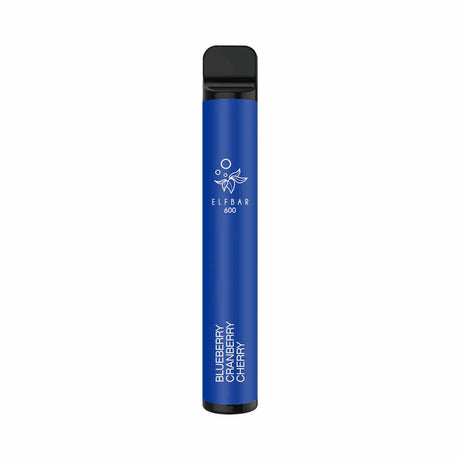 Blueberry Cranberry Cherry elf bar 600 disposable vape