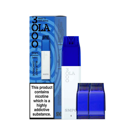 Blue Razz Lemonade Smpo Ola 3000 disposable vape