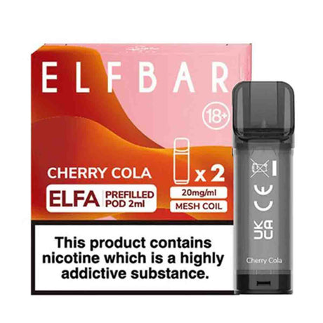Cherry Cola elf bar elfa pre filled pods