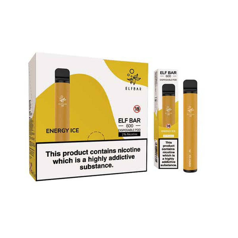 Bull Ice elf bar 600 disposable vape 10Pack