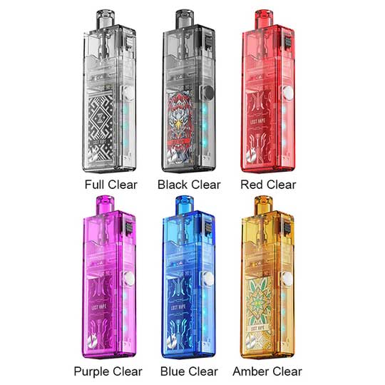 lost vape Orion Art pod kit colours