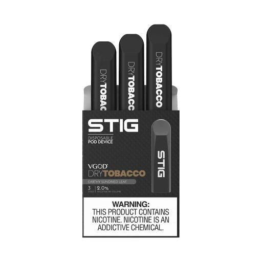 Dry Tobacco Stig Pod disposable vape pod