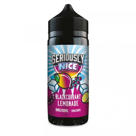 Blackcurrant Lemonade Seriously Nice E-liquid Short Fill 100ml