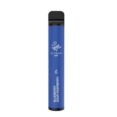 Blueberry Sour Raspberry elf bar 600 disposable vape