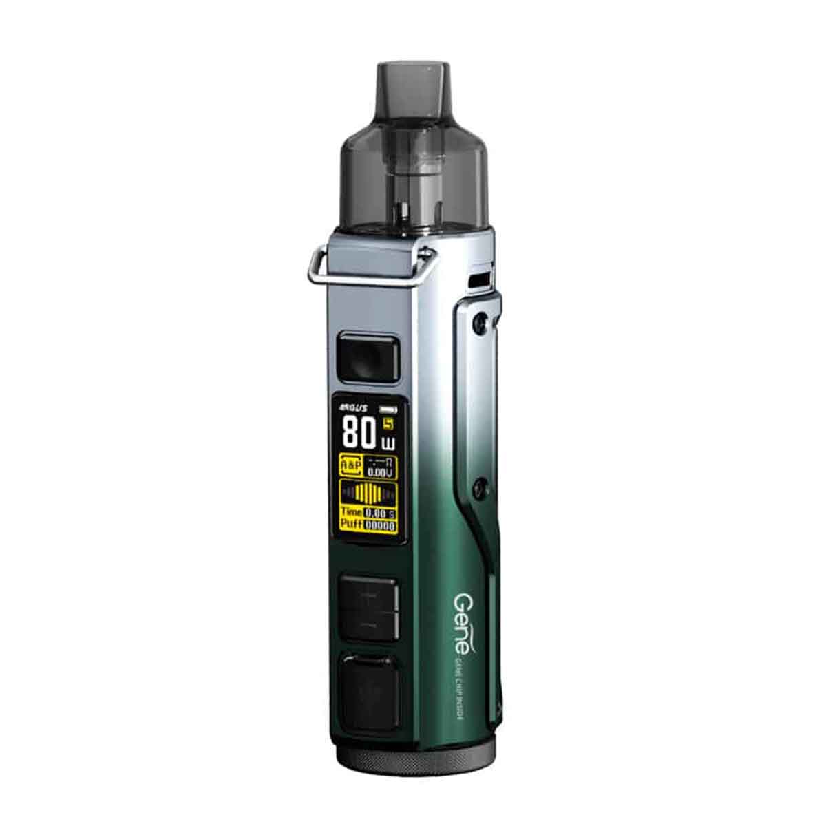 Green Silver voopoo Argus Pro pod kit