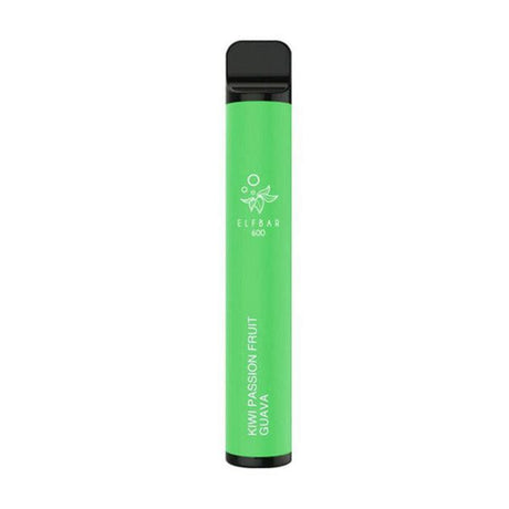 Kiwi Passion Fruit Guava elf bar 600 disposable vape
