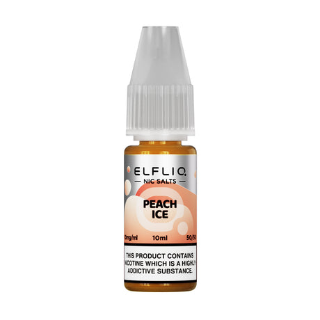 Peach Ice elfliq elf bar nic salts 20mg
