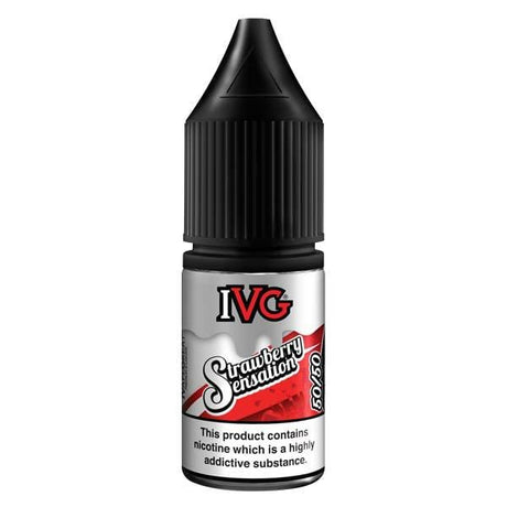 Strawberry Sensation 50/50 E-Liquid by IVG 10ml
