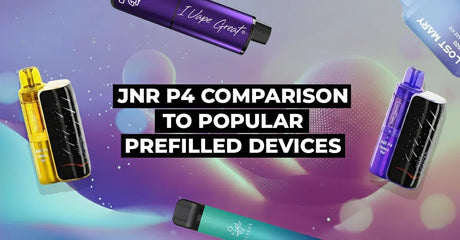 JNR P4 Comparison to Popular Prefilled Devices
