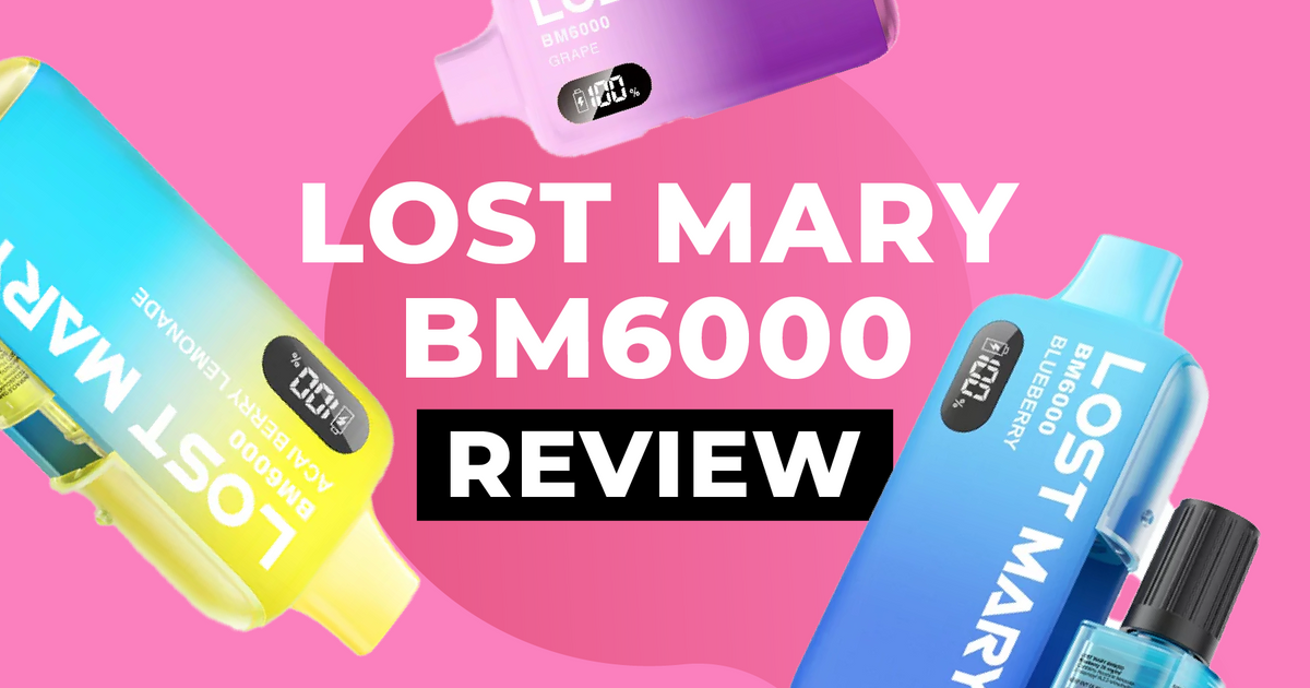 Lost Mary BM6000 Review 2026 Full Test, Flavours & Verdict | Grey Haze UK Lost Mary BM6000 Review 2026 Full Test, Flavours & Verdict | Grey Haze UK
