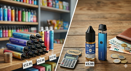 Hayati Pro Max Disposable vs Nic Salts: Which Saves More?