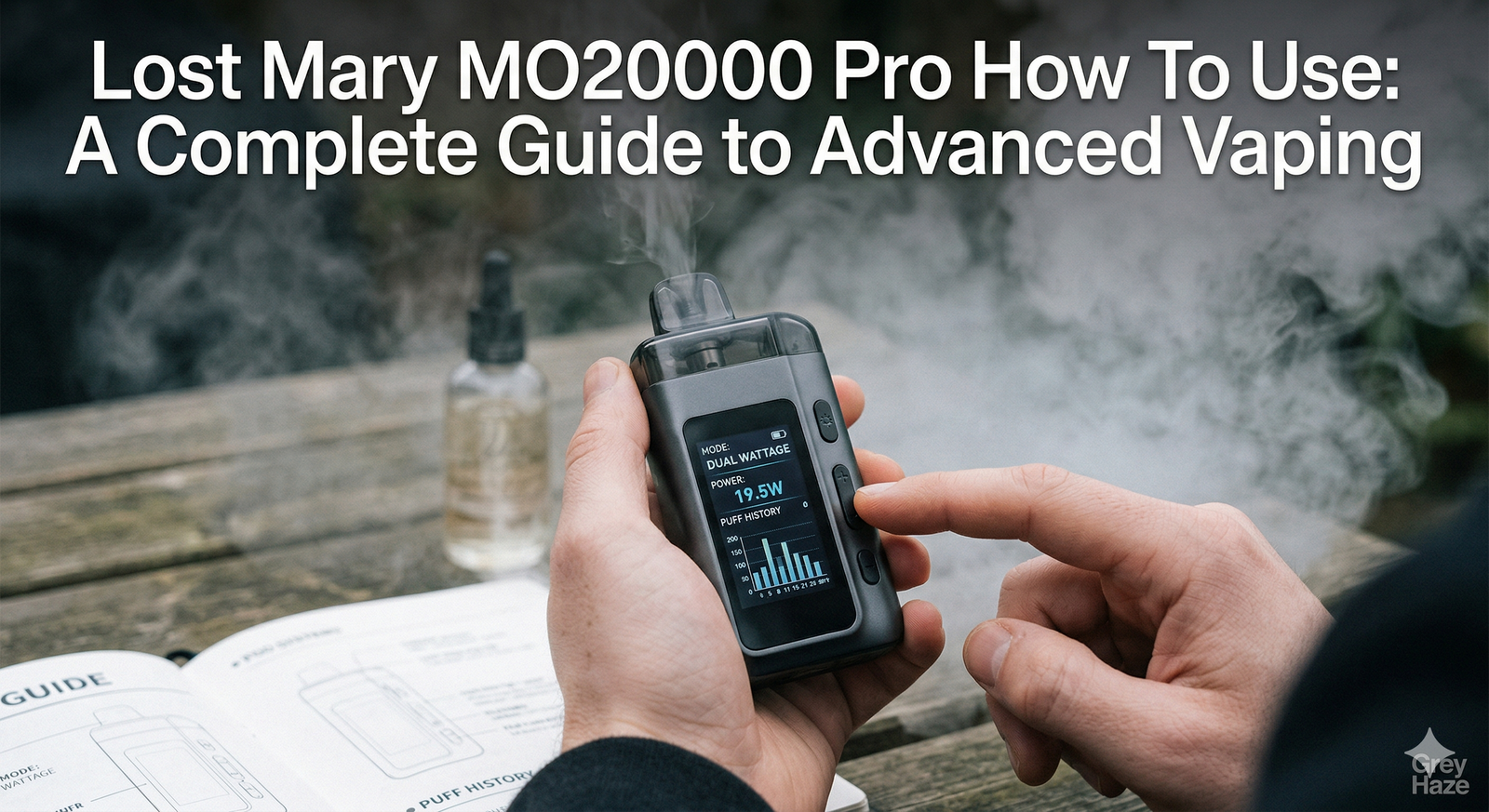 Lost Mary MO20000 Pro How To Use: A Complete Guide to Advanced Vaping