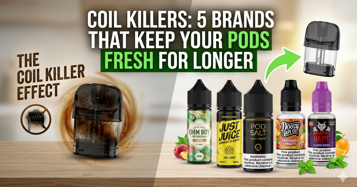 Top 5 Coil Killers [Extend Pod Life & Flavor] | Grey Haze UK