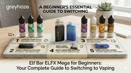 Elf Bar ELFX Mega for Beginners: Your Complete Guide to Switching to Vaping