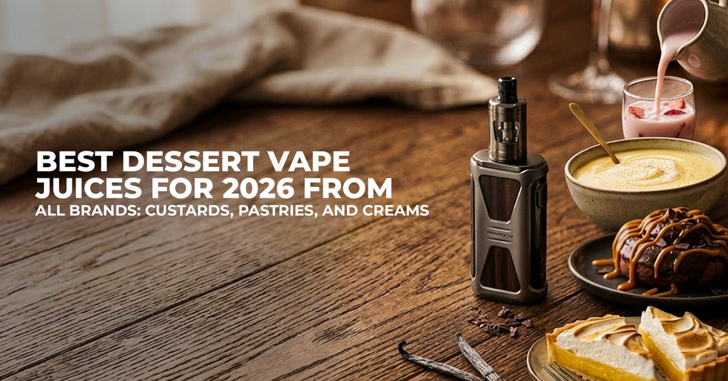 Top 5] Best Dessert Vape Juices 2026  Custards & Creams | Grey Haze UK