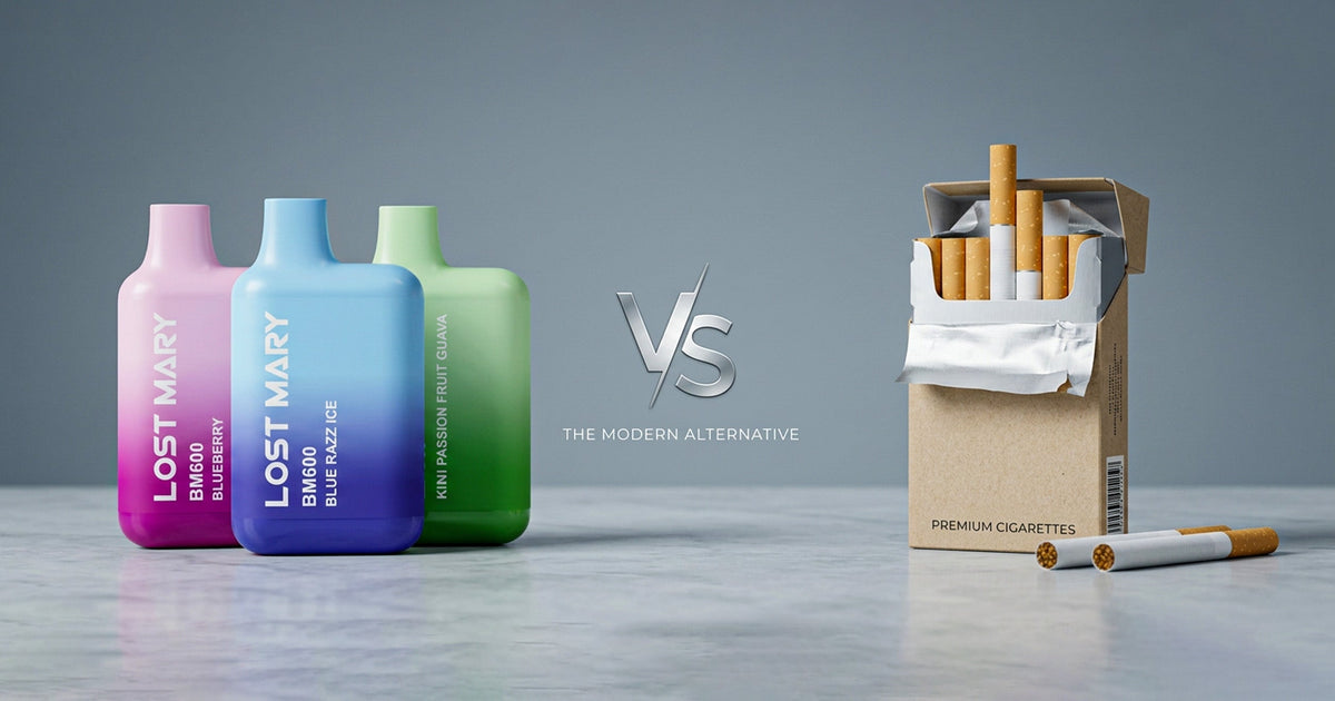 Lost Mary BM600 vs Cigarettes – How Strong Is It? Guide