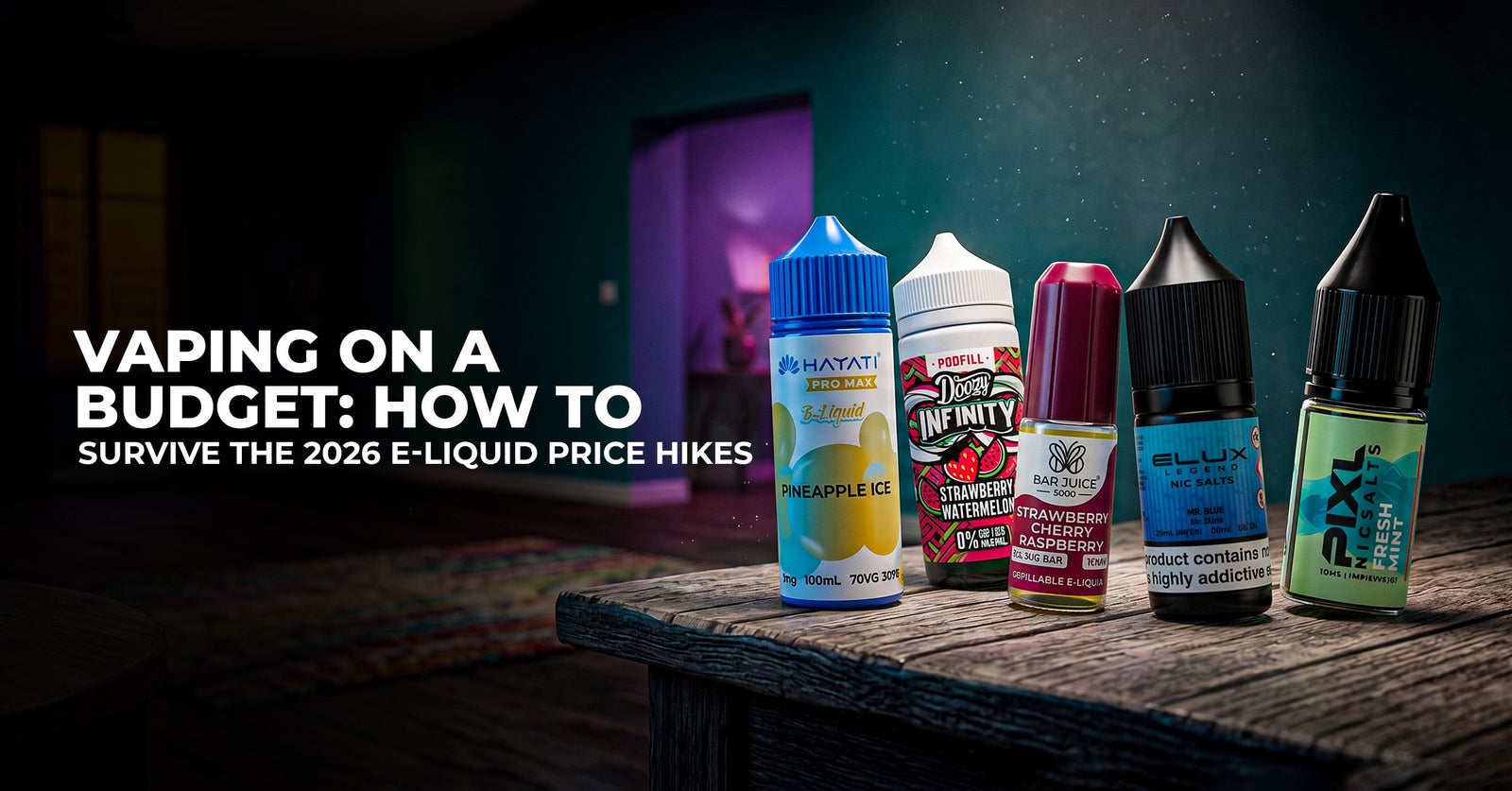 smok mod vapes Survive 2026 E-Liquid Price Hikes [Budget Guide]