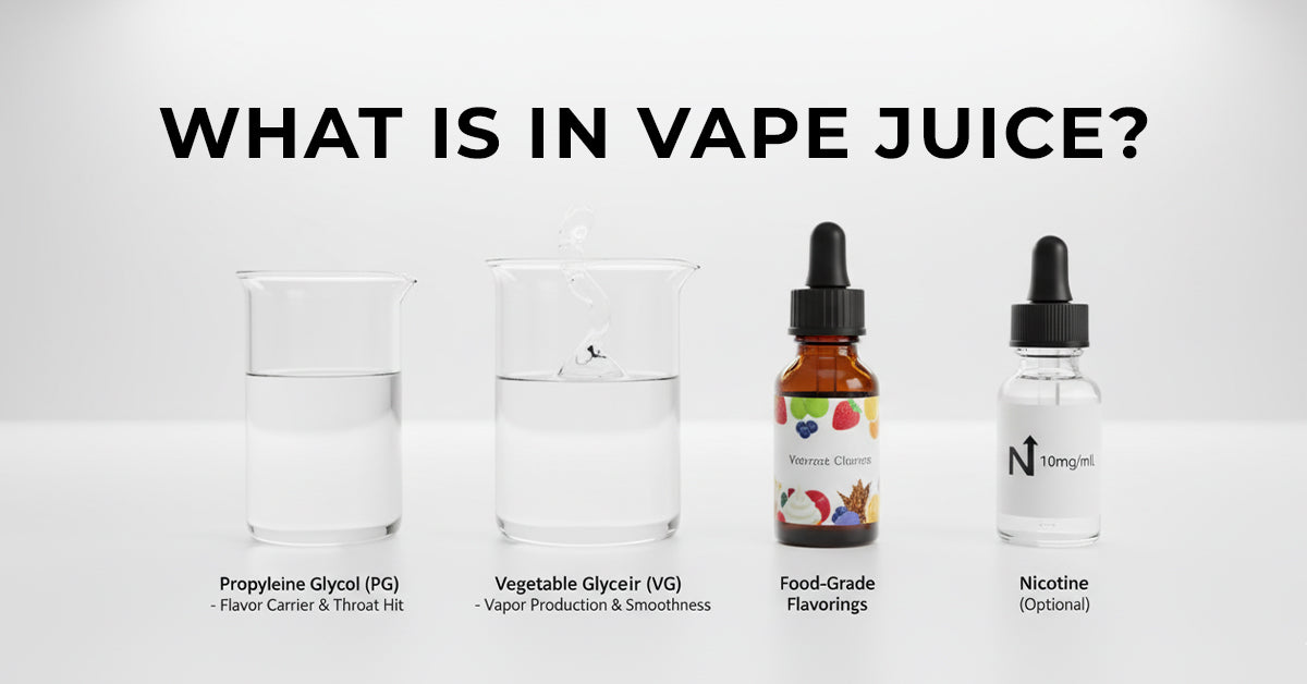 What Is in Vape Juice?