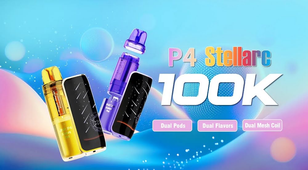 JNR P4 Stellarc 100K Vape Kit Review | 100K Puff Tested | Grey Haze UK JNR P4 Stellarc 100K Vape Kit Review | 100K Puff Tested | Grey Haze UK