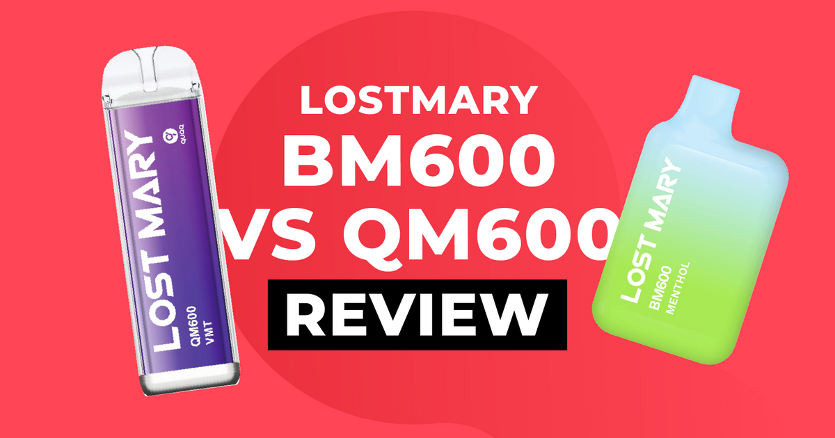lost mary vmt flavour Lost Mary QM600 vs BM600 Review
