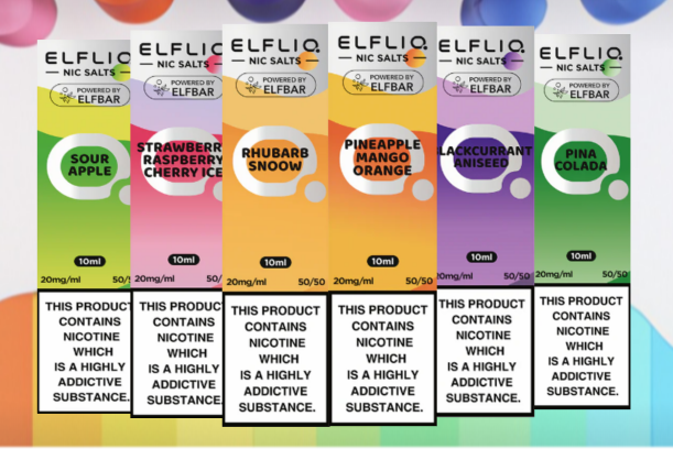 Six New Elf Bar Elfliq E-liquid Nic Salt Flavours Coming Soon