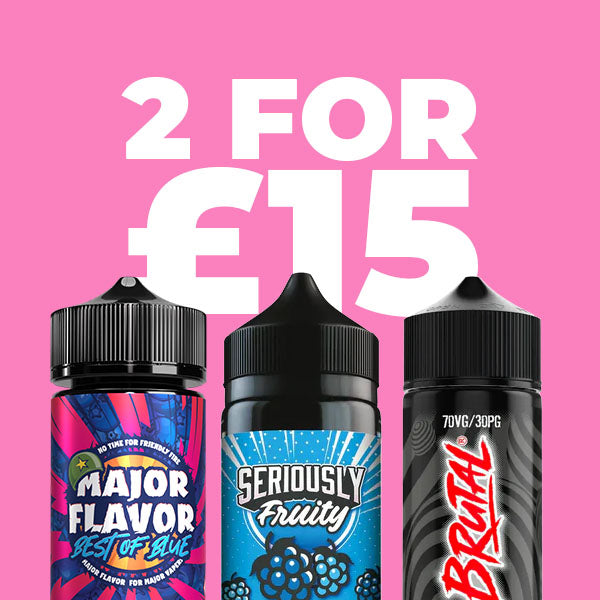 elfbar nachfüll pod läuft aus 2 For £15 Shortfill E-Liquids Multi-Buy Offers