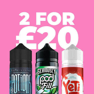 Mix & Match 2 For £20 Short Fills