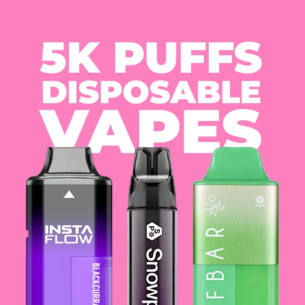 5000 Puff Vapes UK — Top Brands | From £9.95 | Grey Haze