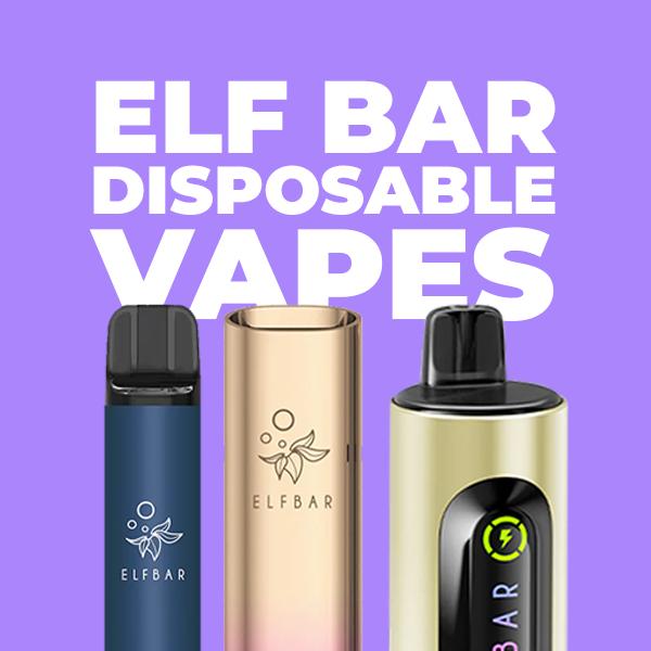 Elf Bar Disposable Vapes- 3 For £10 – Grey Haze