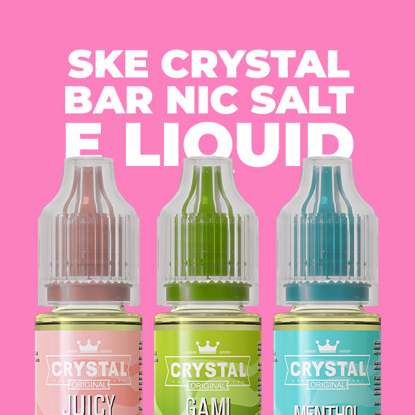 SKE Crystal Nic Salt E-Liquids | £2.50 Each | 5 For £10