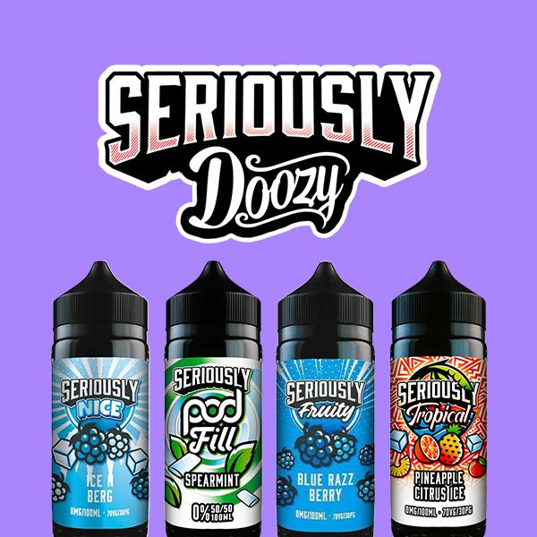 Seriously E-Liquid By Doozy | Premium UK Shortfills & Nic Salts | 100ml & 10ml | Grey Haze UK Seriously E-Liquid By Doozy | Premium UK Shortfills & Nic Salts | 100ml & 10ml | Grey Haze UK