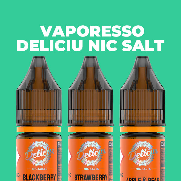Vaporesso Deliciu Nic Salt E-Liquids | 20 Flavours | From 1.50 | Grey Haze UK Vaporesso Deliciu Nic Salt E-Liquids | 20 Flavours | From 1.50 | Grey Haze UK