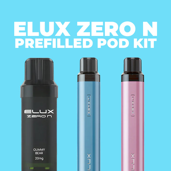 elf bar vape uk Elux Zero N Prefilled Pod Kit: Sleek, Flavorful Pods