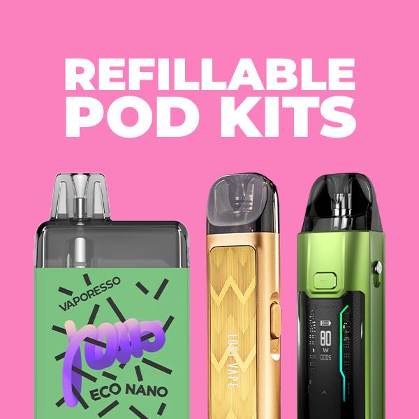 Refillable Vape Pod Kit & Pod Mods UK – Grey Haze