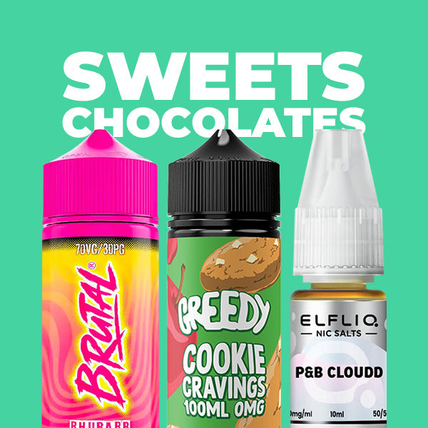 Sweets-Chocolates E-Liquid Flavours | Grey Haze UK