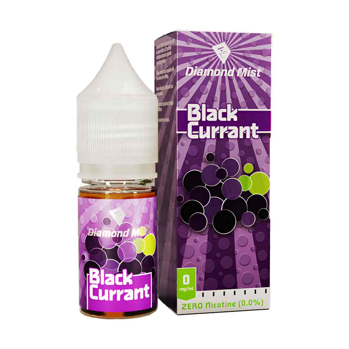 Blackcurrant Diamond Mist 50/50 Nic Salt E-Liquid