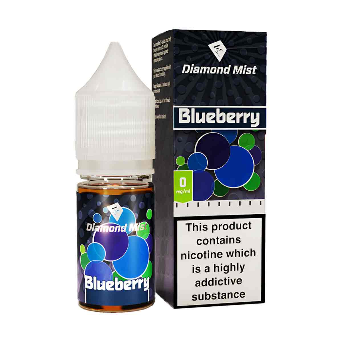 Blueberry Diamond Mist 50/50 Nic Salt E-Liquid
