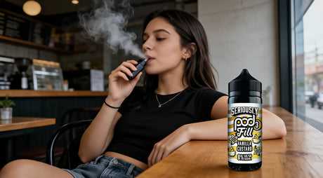 Vanilla Custard Seriously Pod Fill 3 100ml Shortfills