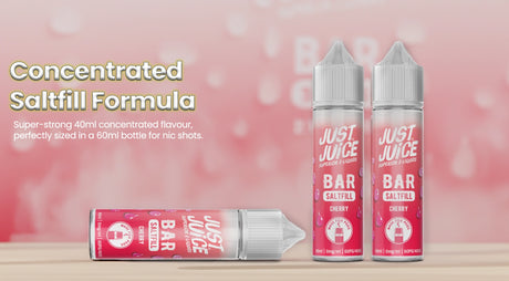 Cherry Just Juice Bar Saltfill Shortfill E-liquid 40ml