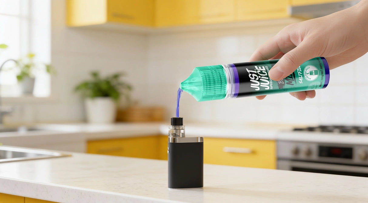 Black Mint Just Juice Bar Saltfill Shortfill E-liquid 40ml