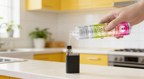 Tropical Peach Just Juice Bar Saltfill Shortfill E-liquid 40ml