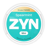 Spearmint Zyn Nicotine Snus Pouches