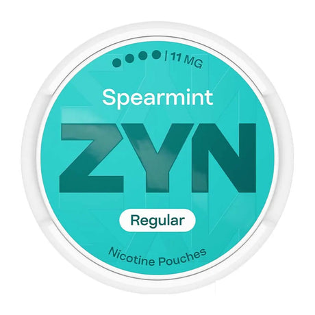 Spearmint Zyn Nicotine Snus Pouches