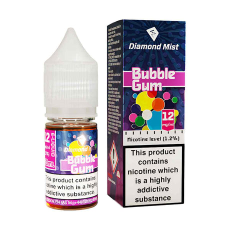 Bubblegum Diamond Mist 50/50 Nic Salt E-Liquid